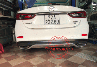 Độ pô cho xe Mazda 6 chuyên nghiệp