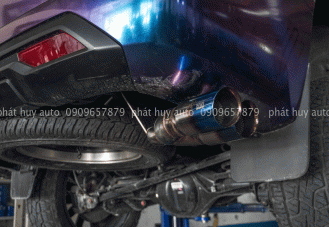 Độ pô cho xe Mitsubishi Pajero Sport