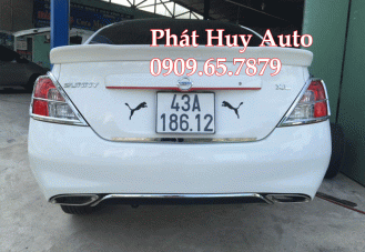 Độ pô cho xe Nissan Sunny