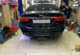 Độ pô cho xe ô tô Jaguar XF