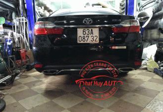 Độ pô cho xe Toyota Camry 2018 giá rẻ