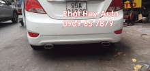 Độ pô Hyundai Accent giá rẻ tại tphcm