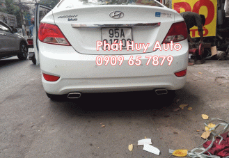 Độ pô Hyundai Accent giá rẻ tại tphcm