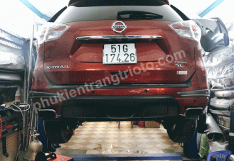 Độ pô kiểu Porcher cho xe Nissan X Trail 2018