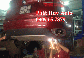 Độ pô thể thao cho xe BMW X6