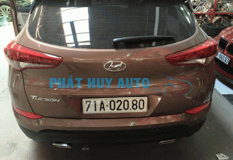 Độ pô vuông cho xe Hyundai Tucson