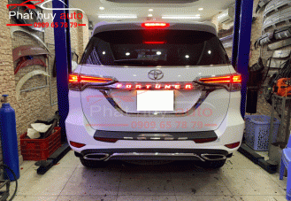 Độ pô xe Fortuner 2021