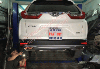 Độ pô xe Honda CRV 2018 chuyên nghiệp