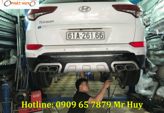 Độ pô xe Hyundai Tucson chính hãng