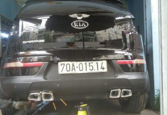 Độ pô xe Kia Sportage giá rẻ tại tphcm
