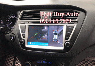 Gắn camera 360 độ chính hãng xe Hyundai i20