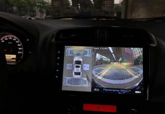 Gắn camera 360 độ cho xe Mitsubishi Attrage