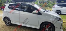 Gắn cốp nóc 600L cho xe Toyota Wigo