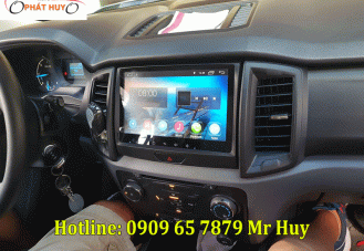 Gắn màn hình dvd android cho Ford Everest