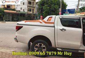 Gắn nắp thùng cho xe Mazda BT50