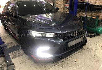 Lắp body kit Honda Civic 2022