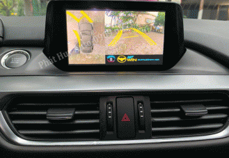 Lắp camera 360 độ cho xe Mazda 6