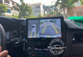 Lắp camera 360 độ cho xe Mitsubishi Outlander