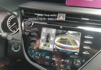 Lắp Camera 360 Độ cho xe Toyota Camry 2020