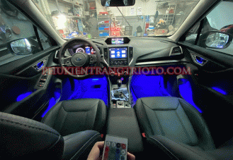 Led đổi màu nội thất xe Subaru Forester