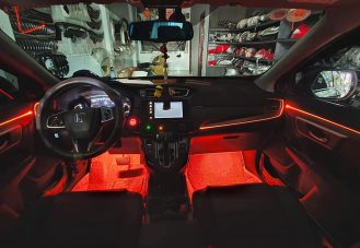 Led viền nội thất cho xe Honda HRV