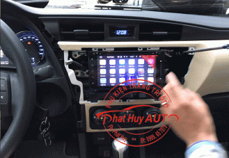 Màn hình dvd android theo xe Toyota Altis