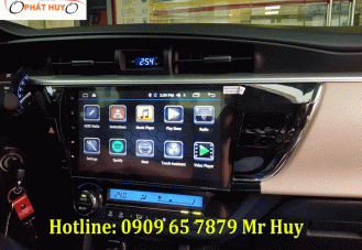 Màn hình dvd android xe ô tô Toyota Altis 2019