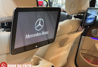 Màn hình gối đầu xe Mercedes C200