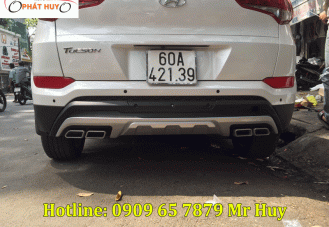 Ốp cản trước,sau cho xe Hyundai Tucson 2019