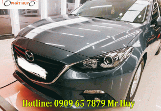 Phủ nano ceramic cho xe Mazda 3