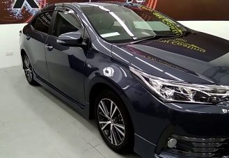 Phủ Nano cho xe Toyota Altis