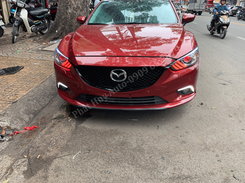 Độ đèn pha cho xe Mazda 6