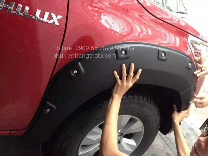 Viền cua bánh xe Toyota Hilux