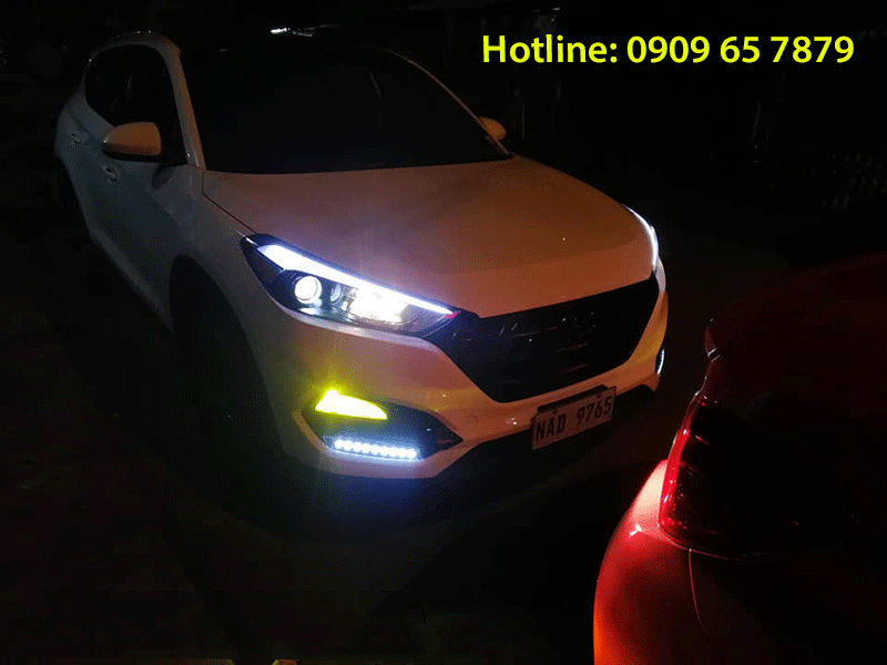 ĐỘ ĐÈN CHO XE HYUNDAI TUCSON