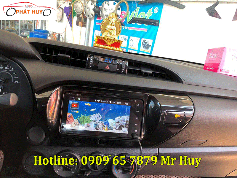 Màn hình DVD Android cho xe Toyota Hilux