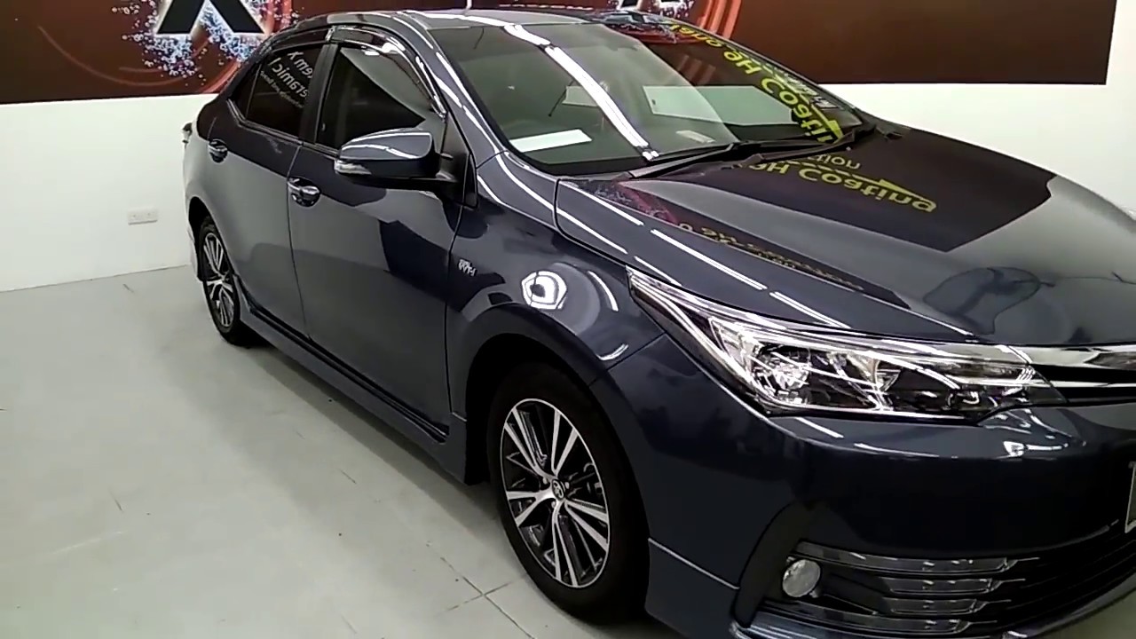 Phủ Nano cho xe Toyota Altis