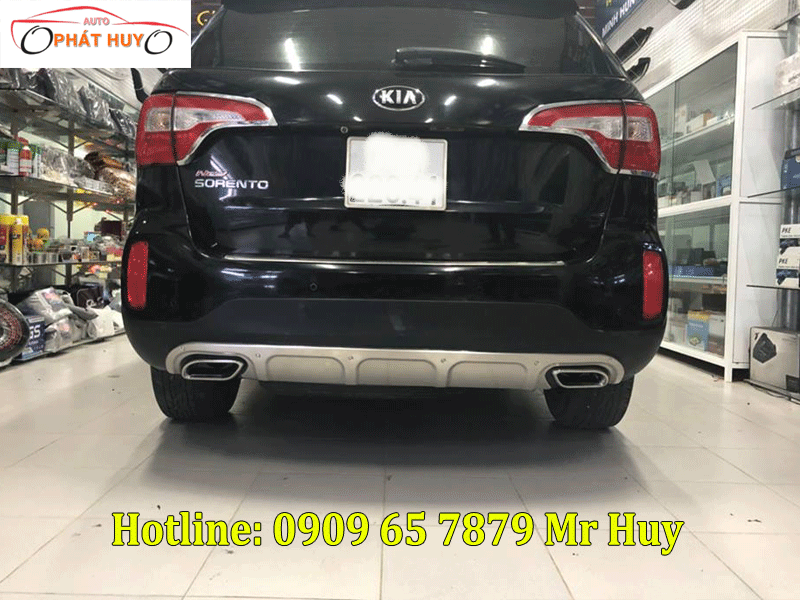 Độ pô xe Kia Sorento chính hãng