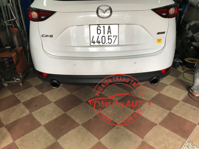 Độ pô thể thao xe Mazda CX5