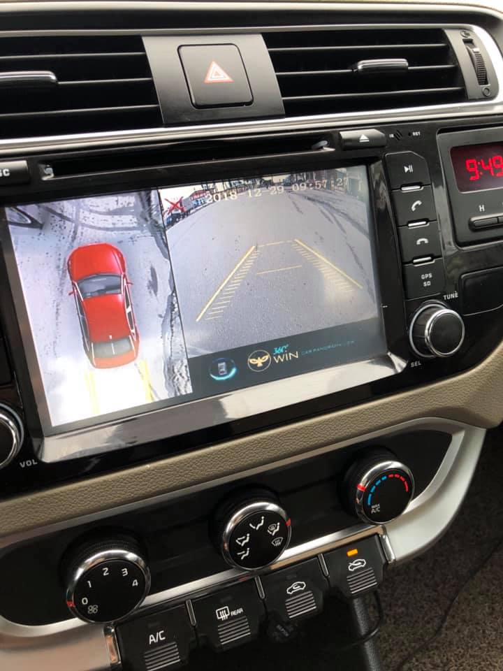 Camera 360 độ cho xe Kia Rio chính hãng