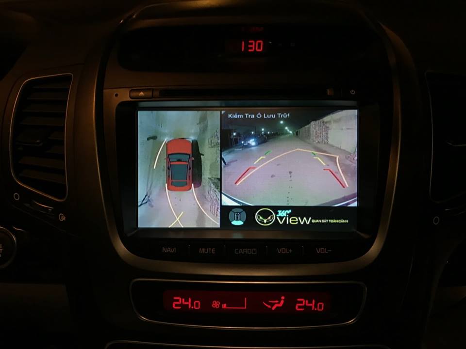 Gắn camera 360 độ cho xe Kia Sorento 2019
