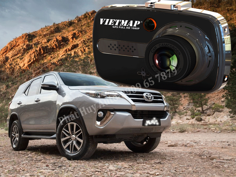 Camera hành trình cho xe Toyota Fortuner