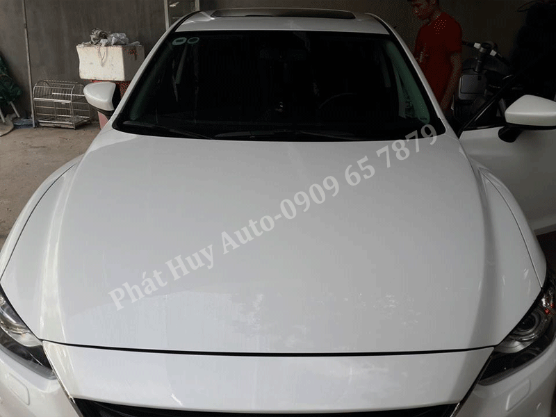 Phủ nano ceramic cho xe Mazda 6 chính hãng