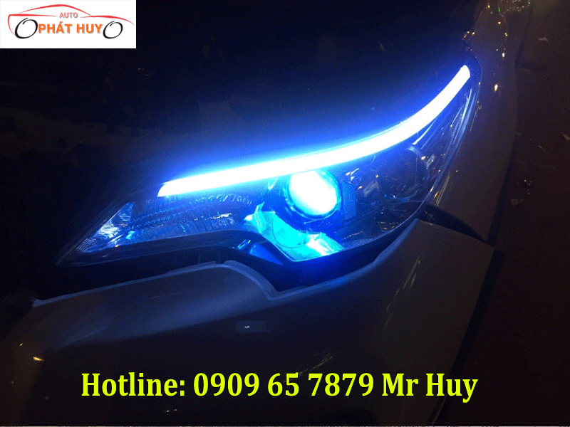 Độ đèn led cho Fortuner