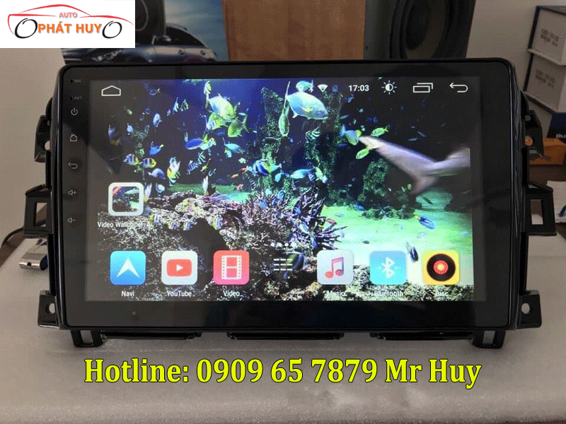 Gắn màn hình dvd android xe Honda Civic tại TPHCM