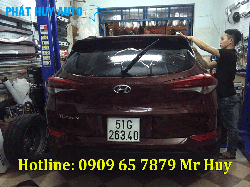 Dán phim cách nhiệt cho xe Hyundai Tucson 2019