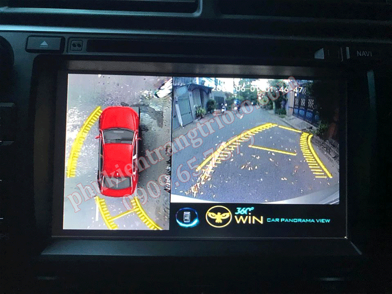 Camera 360 độ owin cho xe Toyota Camry 2019
