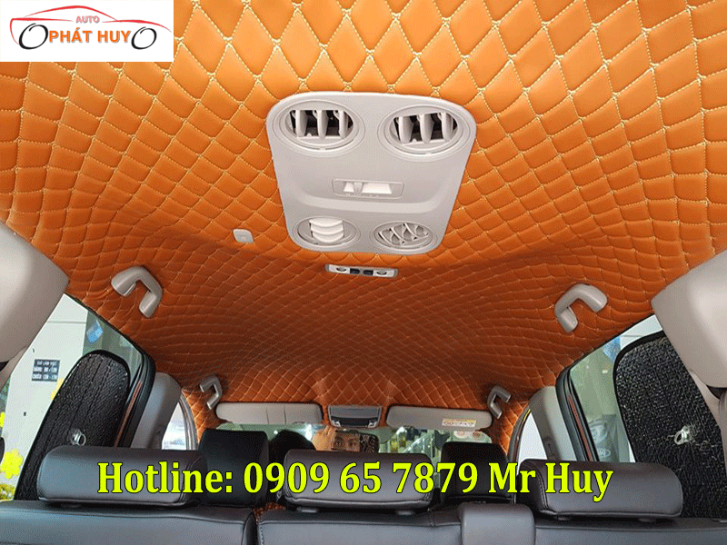 Bọc trần da 5d cho xe Honda CRV
