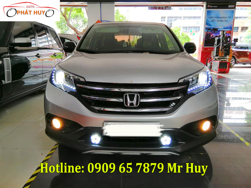 Độ đèn bi xenon cho xe Honda CRV