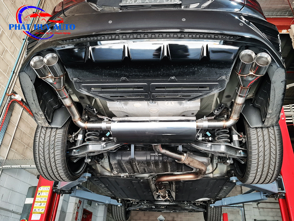 Độ pô nổ on off cho xe Kia Cerato 2019