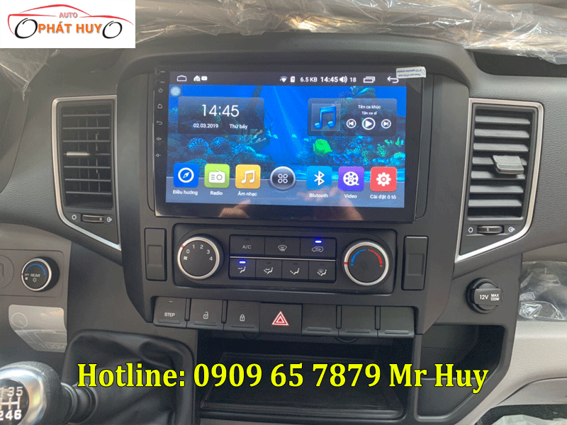 Màn hình DVD android xe Hyundai Solati 2019